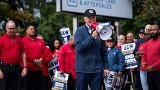 Joe Biden unterstützt in Michigan Arbeitnehmer:innen im Ausstand 