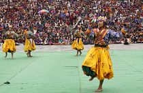 Fest zu Ehren von Guru Rinpoche in Bhutan