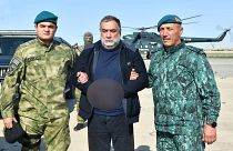 Der frühere Regierungschef Berg-Karabachs ist an der Grenze zu Armenien festgenommen worden