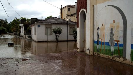 Mittelgriechenland wird erneut von Überschwemmungen geplagt.