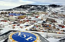 A McMurdo állomás az Antarktiszon