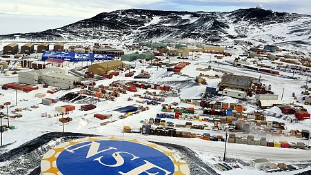 A McMurdo állomás az Antarktiszon