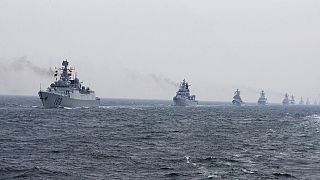 سفن حربية تابعة للبحرية الصينية 