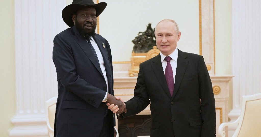 Putin’s talks with the head of South Sudan