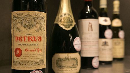 A  bottle of 1982 Château Pétrus that is expected to fetch up to $65,000. A bottle of 1982 Château Pétrus that is expected to fetch up to $65,000.