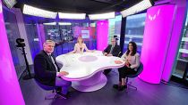 Méabh Mc Mahon con Antonio López-Istúriz, Tamara Atienzar y Enrique Serbeto