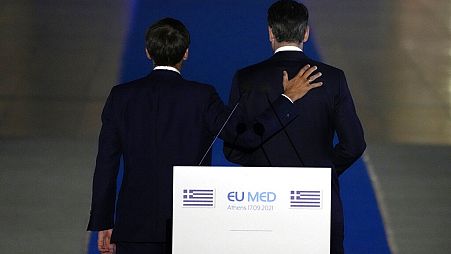 Μητσοτάκης - Μακρόν στη σύνοδο των μεσογειακών χωρών της ΕΕ στην Αθήνα