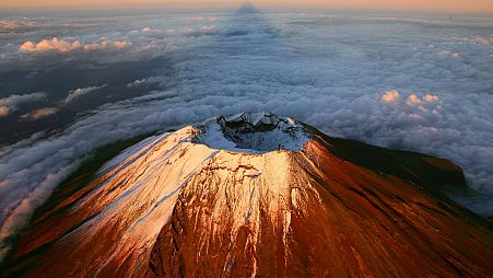 Microplastics have been found in clouds around the summit of Mount Fuji.