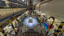FILE - Interior of Atom Muzeum, Brdy Highlands forest, Czech Republic