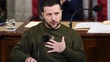 O presidente da Ucrânia Volodymyr Zelenskyy