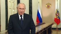 Putin bei der Ansprache anlässlich des ersten Jahrestags der Annexion am 30. September 2023