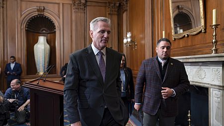 Az amerikai képviselőház elnöke, Kevin McCarthy 