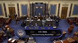 Votación en el Senado estadounidense de la ley que prorroga la financiación de la Administración