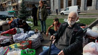 لاجئون من ناغورني قره باغ يصلون إلى أرمينيا