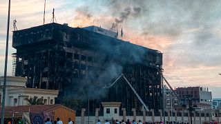 Egypt: Fire at police headquarters injures 38