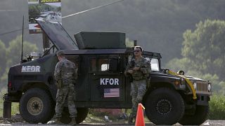 قوات أمريكية ضمن قوات حفظ السلام في كوسوفو