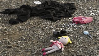 Les jouets des enfants arméniens abandonnés dans la fuite