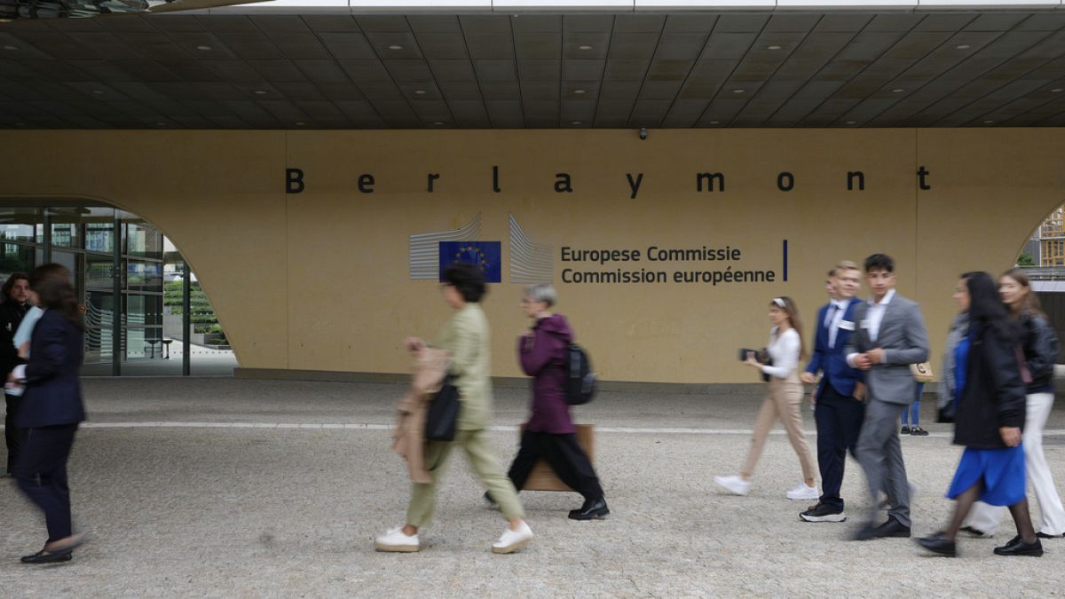 Az Európai Bizottság épülete Brüsszelben