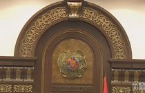 مشهد داخل البرلمان الأرميني في يريفان