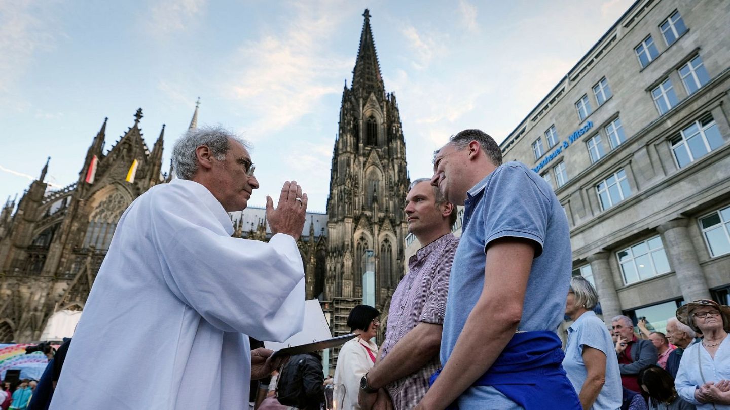 Pope Francis suggests blessings for gay unions possible in response to  conservative cardinals | Euronews