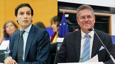 Wopke Hoekstra and Maroš Šefčovič