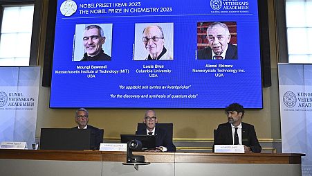 La Real Academia Sueca de Ciencias anuncia los tres ganadores del Nobel de Química 2023