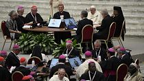 Papst Franziskus hat die Weltsynode in Rom eröffnet