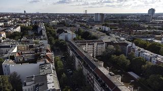 Vista aérea de la ciudad de Berlín