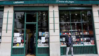 "L'Ecume des Pages" bookstore on boulevard Saint-Germain in Paris.