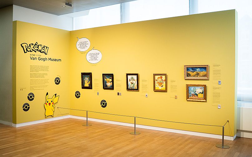 Pokemon x Van Gogh Museum Eevee Art Inspired By Van Gogh Christmas Tree  Decorations Ornament - Mugteeco