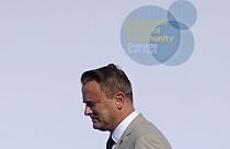 Luxembourg's Prime Minister Xavier Bettel arrives at the Europe Summit in Granada, Spain, Thursday, Oct. 5, 2023.