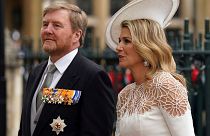ویلم-آلکساندر، پادشاه هلند و همسرش ملکه ماکسیما