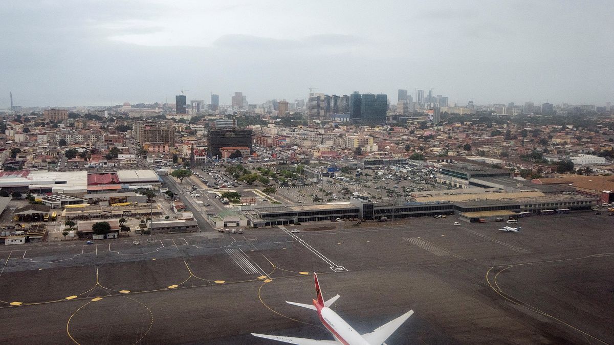 Το αεροδρόμιο της Λουάντα στην Ανγκόλα