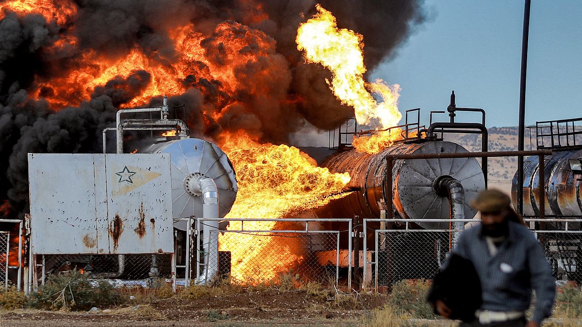 تركيا تستأنف قصف شمال شرق سوريا باستهداف أبرز محطات الغاز