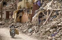 آثار الزلزال في المغرب