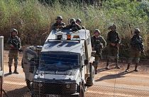 İsrailli askerler, Lübnan-İsrail sınırında