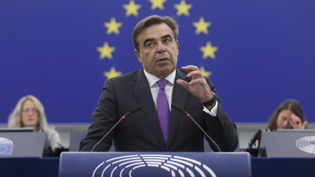Der Vizepräsident der Europäischen Kommission, Margaritis Schinas