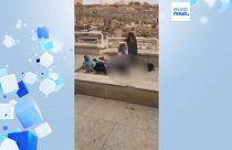 Imagen del ataque sobre los turistas israelíes en Alejandría, Egipto
