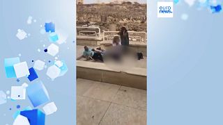 Imagen del ataque sobre los turistas israelíes en Alejandría, Egipto