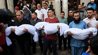 Des enfants palestiniens morts dans les frappes israéliennes