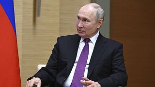 Az orosz elnök Moszkva melletti rezidenciáján
