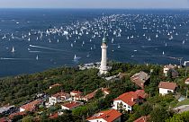 International sailing regatta off Trieste in Italy, October 8th 2023