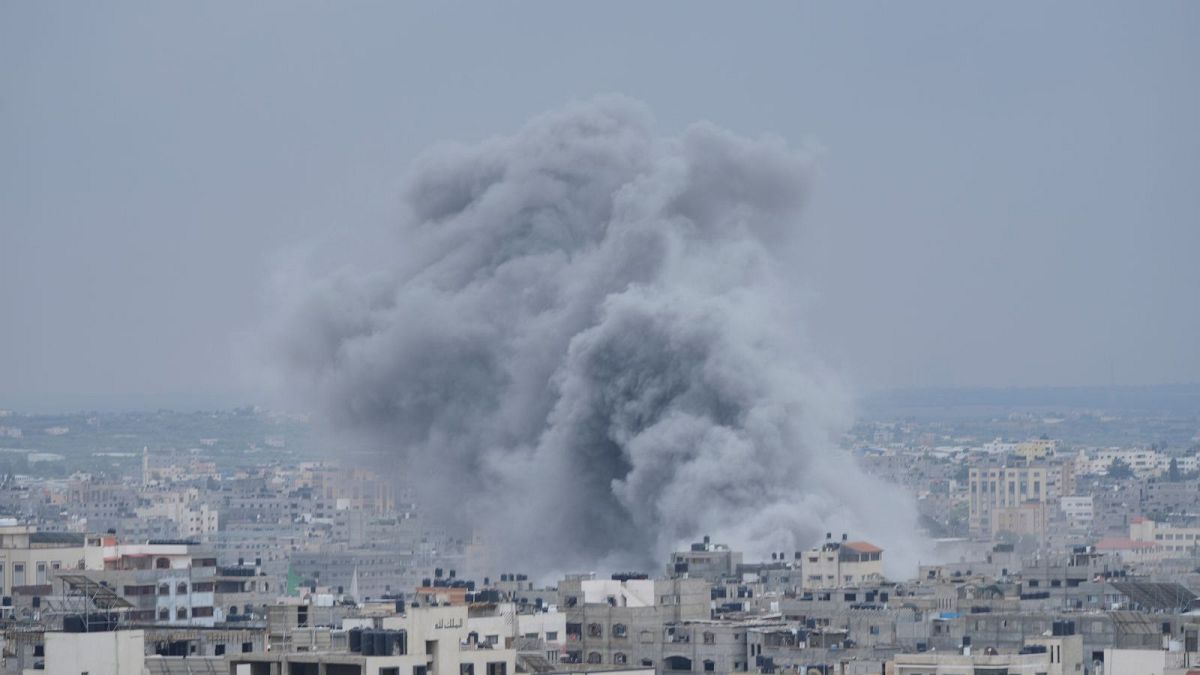 حمله هوایی به نوار غزه
