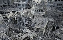 Destrucción en Gaza