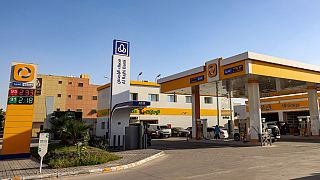 Petrol station in Saudi Arabia