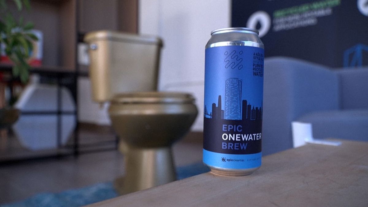From pipe to pint: This eco-beer is brewed from the water that