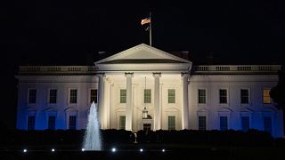 Casa Branca iluminou-se em solidariedade com Israel