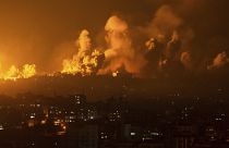 قطاع غزة تحت القصف الإسرائيلي