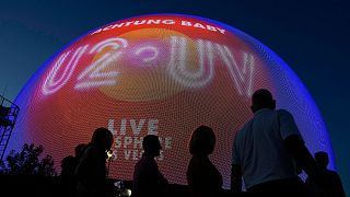 Durante su residencia en el Sphere de Las Vegas, U2 rindió homenaje a los asesinados en el festival de música israelí