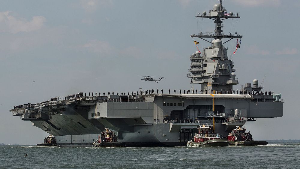 America sends another aircraft carrier near the coast of Israel